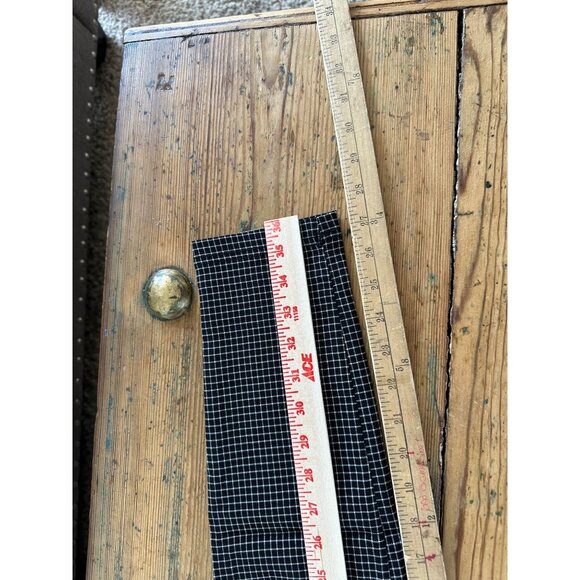 Calvin Klein Womens Black White Pants 4 dress pants skinny rayon elastic pull on - Picture 8 of 8